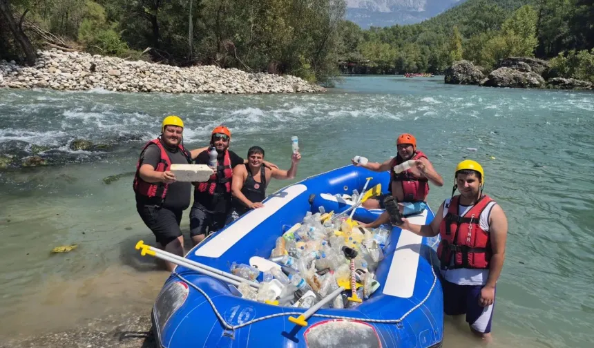 Antalya’da Köprülü Kanyon çöplüğe döndü