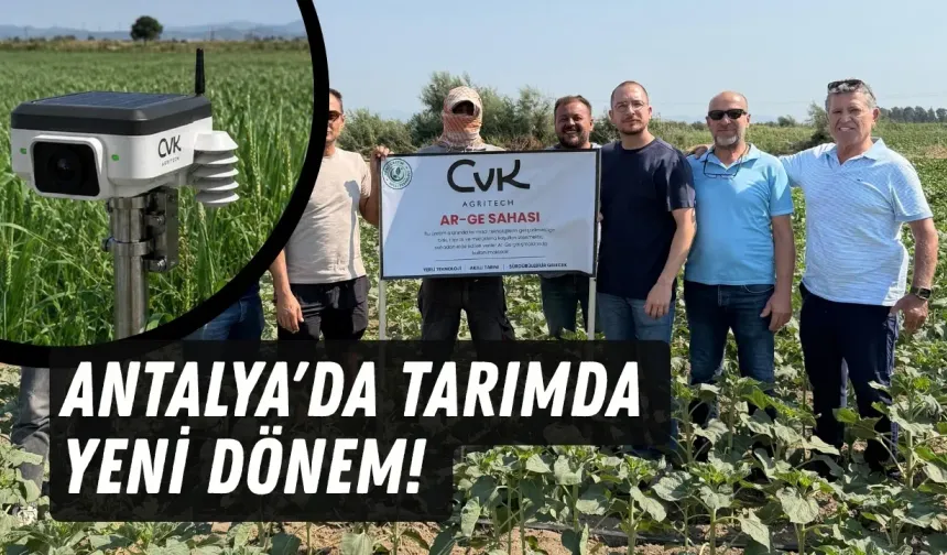 Antalya'da tarımda yeni dönem! Tarla çiftçinin cebine taşındı