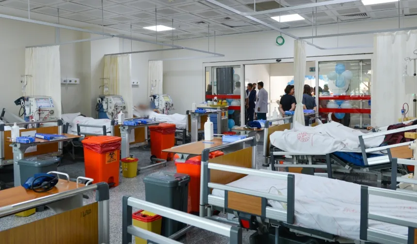 Kepez Devlet Hastanesi Diyaliz Merkezi 28 üniteyle hizmete açıldı