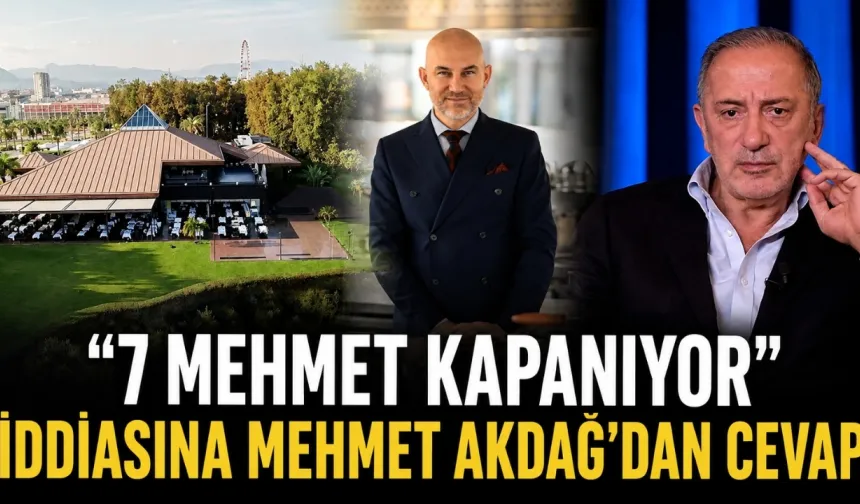 "7 Mehmet kapanıyor” iddiasına yanıt: “Asla buradan bir yere çıkmıyorum”