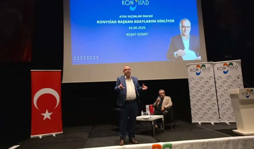 Reşat Güney ATSO için projelerini açıkladı