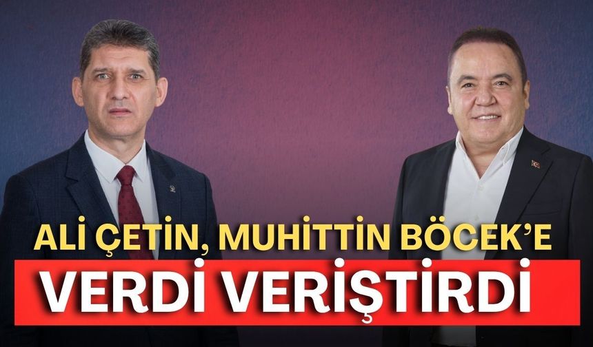 F*huş operasyonunun ardından Ali Çetin, Muhittin Böcek’e verdi veriştirdi!