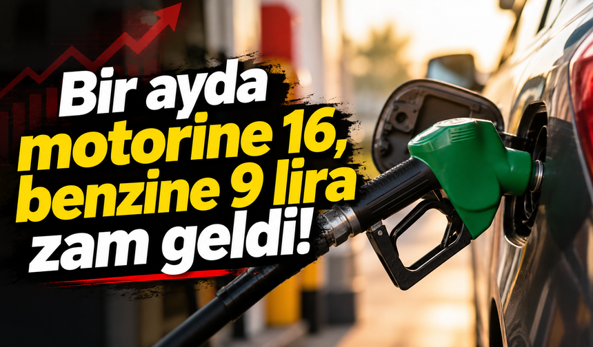 Antalya’da akaryakıt fiyatları bir ayda uçtu! Motorine 16, benzine 9 lira zam