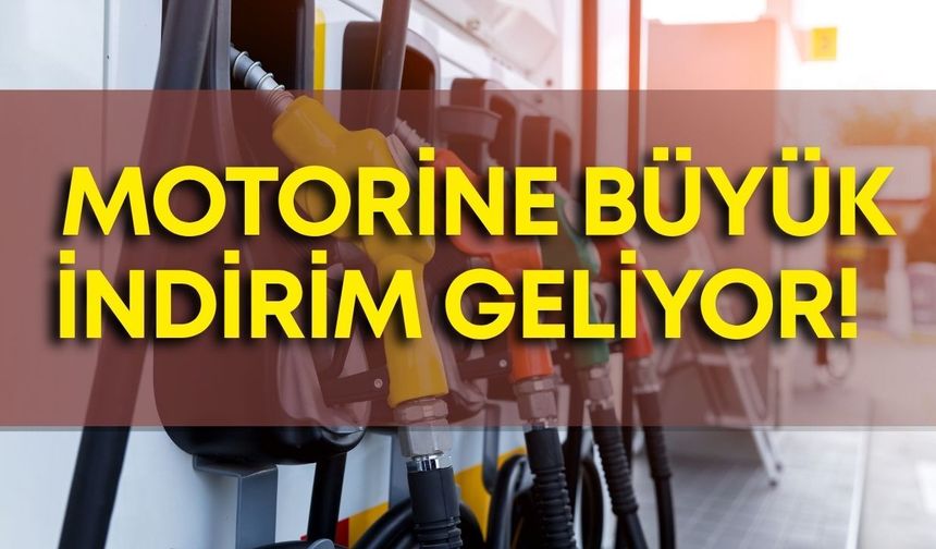 Antalya’da motorine büyük indirim geliyor! Tabela değişiyor