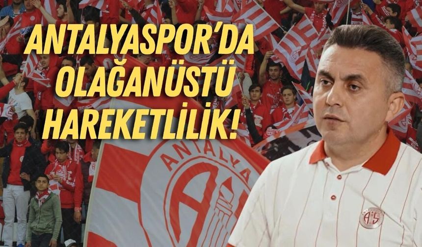 Antalyaspor’da olağanüstü hareketlilik! Yönetim kritik toplantıya hazırlanıyor