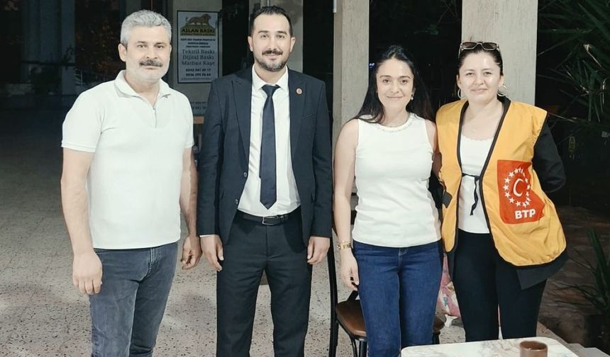 BTP Antalya’dan Muratpaşa’da saha çalışması: “Sıkılmadık el bırakmayacağız”