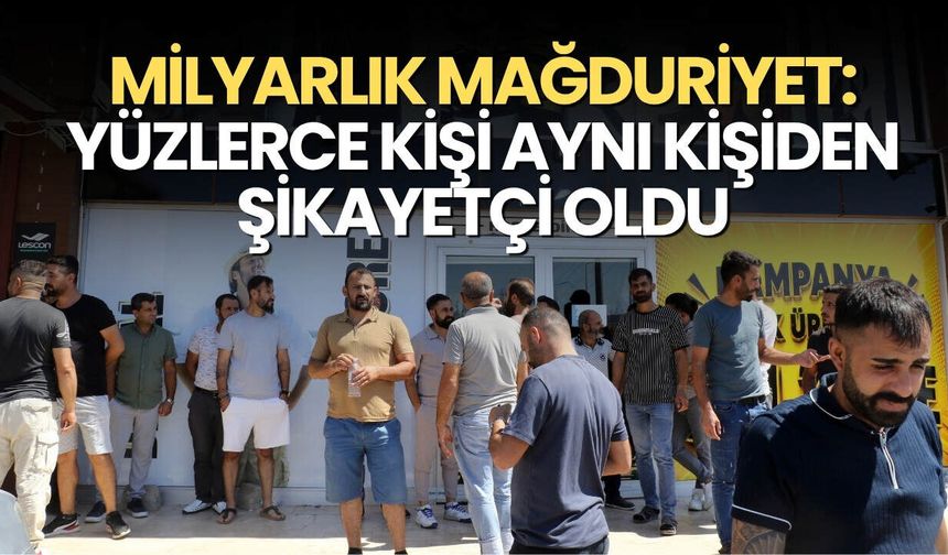 Antalya’da milyarlık mağduriyet iddiası: Yüzlerce kişi aynı kişiden şikayetçi oldu