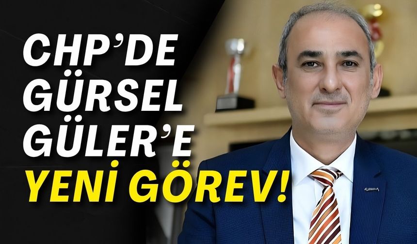 CHP’de Gürsel Güler’e spor görevi! Akdeniz Bölgesi’nin başına getirildi
