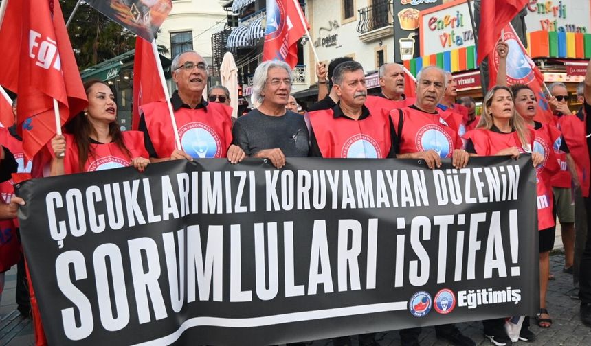 Eğitim-İş Antalya'dan çocuk güvenliği için istifa çağrısı!