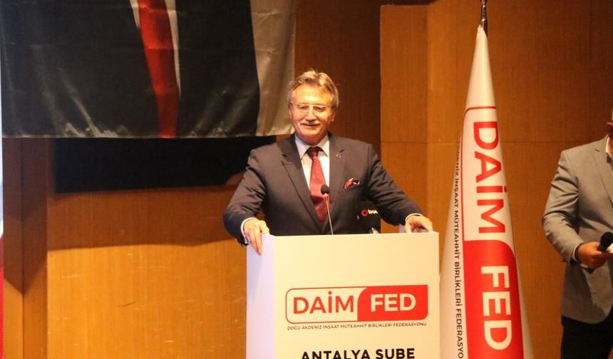 Kürşad Tüzmen: Antalya yapı stoku olarak ciddi sıkıntıları olan bir şehir