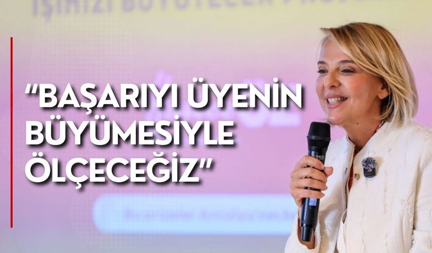 Hatice Öz’den ATSO için yeni hedef! “Başarıyı üyenin büyümesiyle ölçeceğiz”