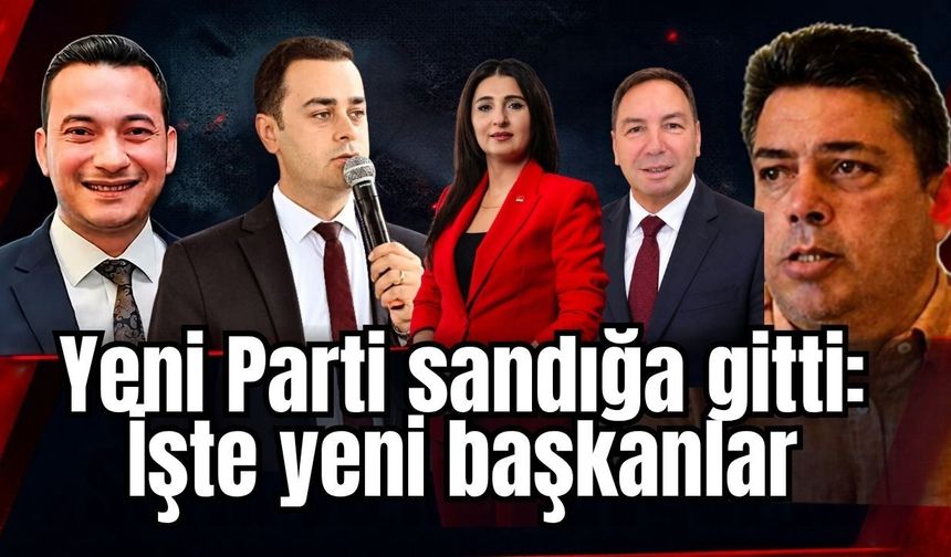 Yeni Parti Antalya’da sandığa gitti: İşte üyelerin seçtiği başkanlar