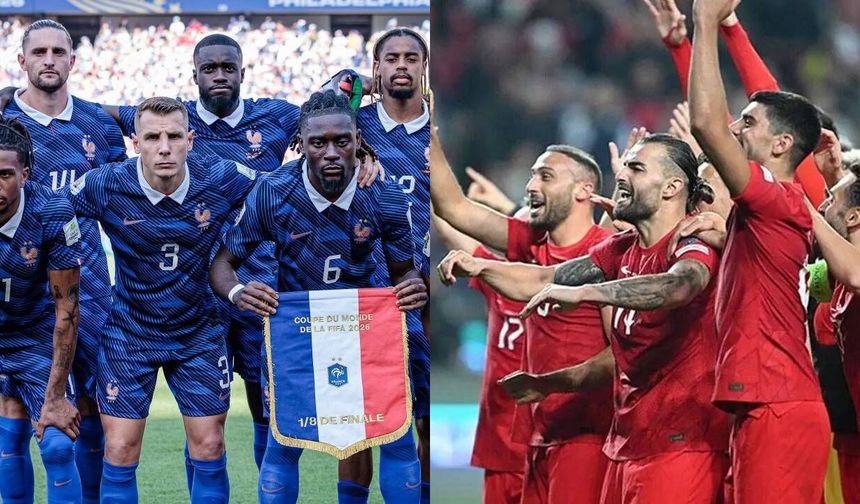 A Milli Takım, Fransa'ya 1-0 mağlup oldu