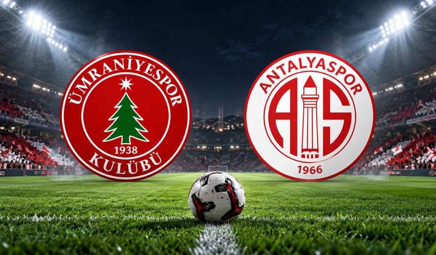 Ümraniyespor-Antalyaspor: 1-2