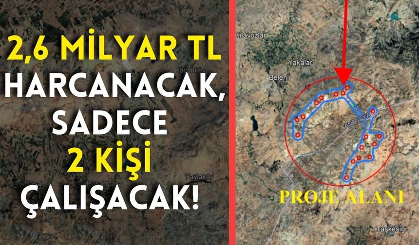 2,6 milyar TL harcanacak, sadece 2 kişi çalışacak! Antalya’daki enerji projesi dikkat çekti