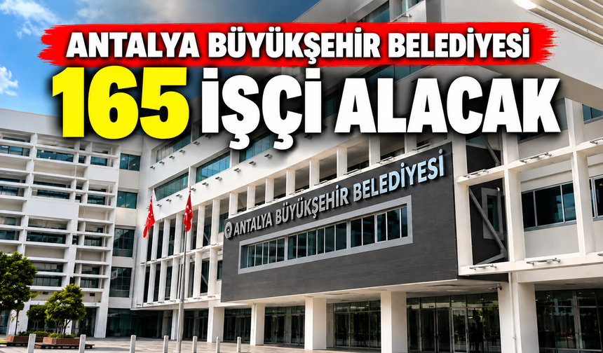 Antalya Büyükşehir tam 150 otobüs şoförü alacak! Kriterler belli oldu
