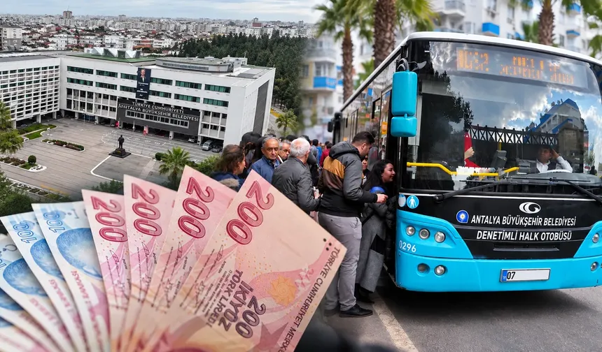 Antalya Ulaşım A.Ş.'de, 300 işçi için toplu sözleşme imzalandı!