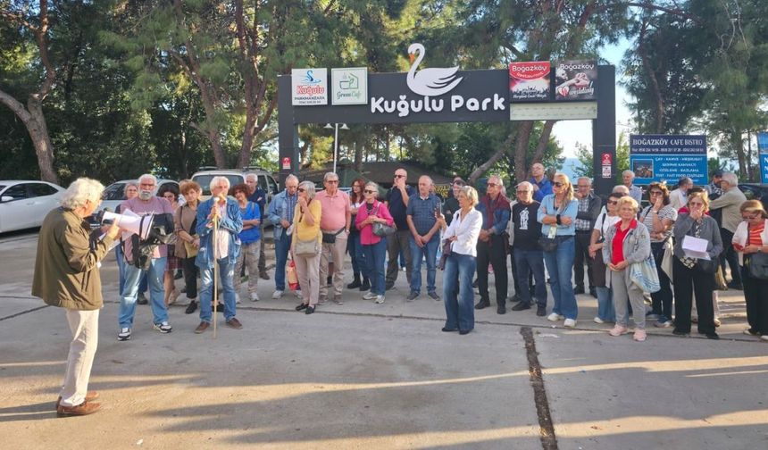Antalya’da Kuğulu Park için ayağa kalktılar