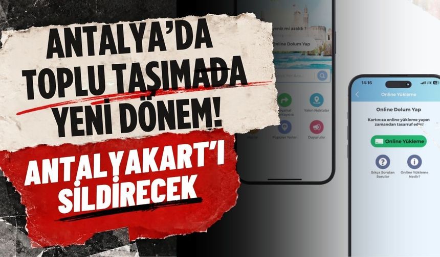 Antalya’da Antalyakart’a rakip çıktı! Otobüsleri canlı takip ediyor