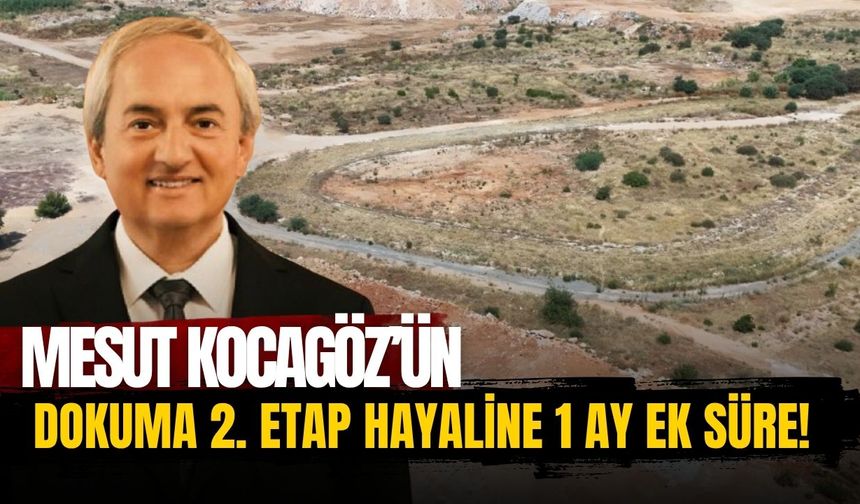 Mesut Kocagöz’ün Dokuma 2. Etap hayaline 1 ay ek süre!