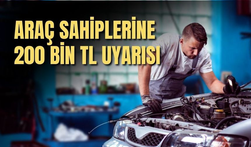 Kış bakımını ihmal eden yandı! Araç sahiplerine 200 bin TL uyarısı