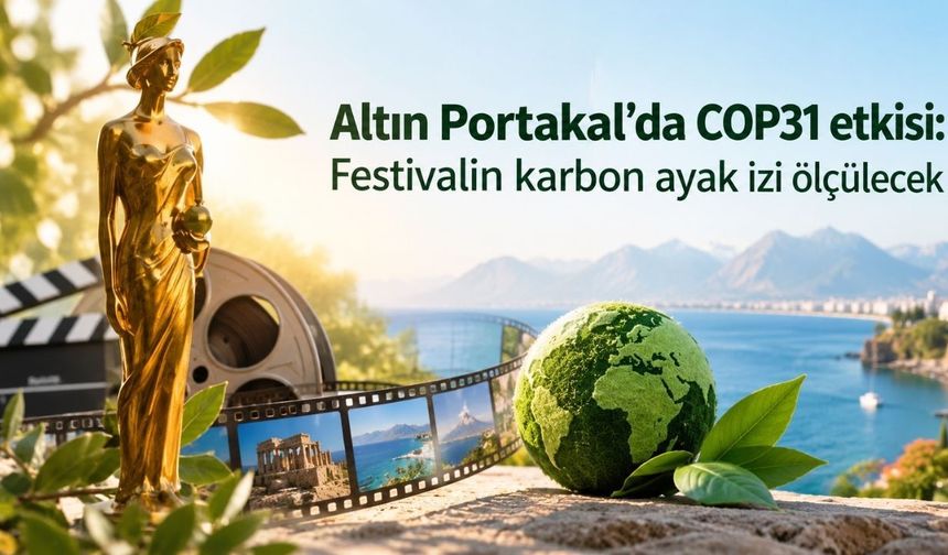 Altın Portakal’da COP31 etkisi: Festivalin karbon ayak izi ölçülecek