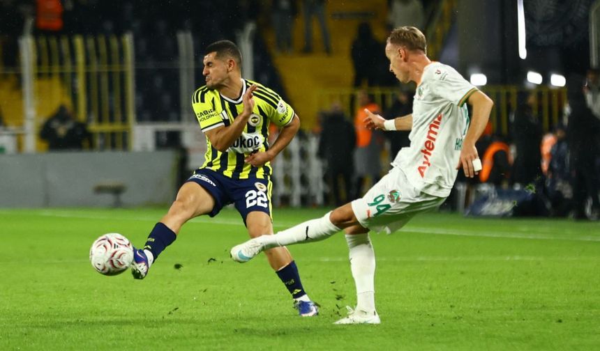Corendon Alanyaspor, Kadıköy'den eli boş döndü!