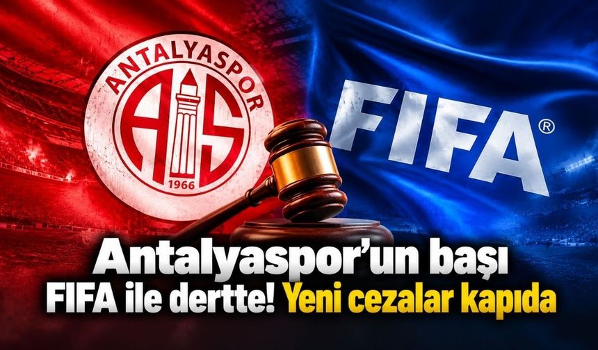 Antalyaspor’un başı FIFA ile dertte! Yeni cezalar kapıda