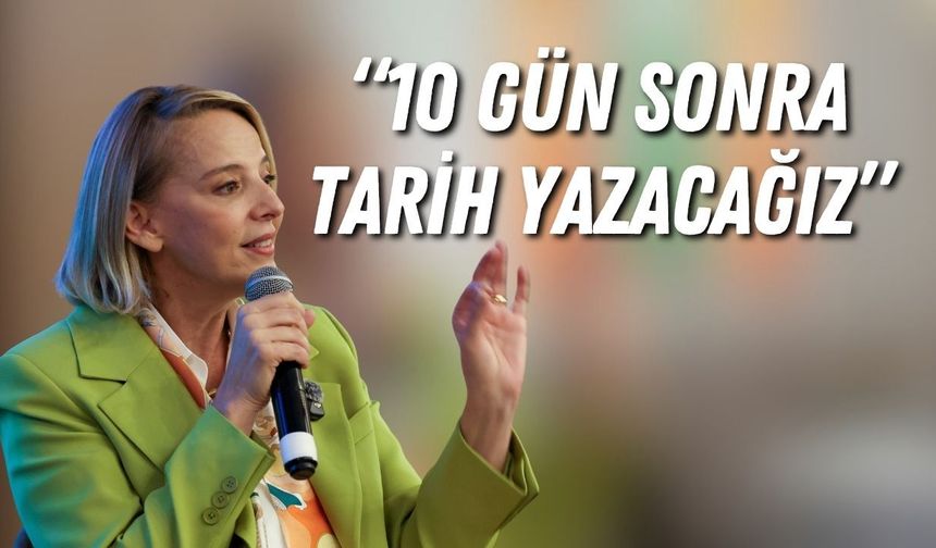 Hatice Öz’den Konyalılara birlik mesajı: “10 gün sonra hep birlikte tarih yazacağız”