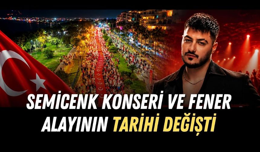 Antalya’da Semicenk konseri ve fener alayının tarihi değişti