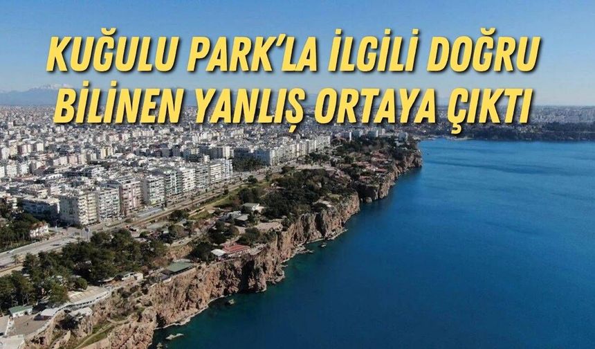 Kuğulu Park’la ilgili doğru bilinen yanlış ortaya çıktı
