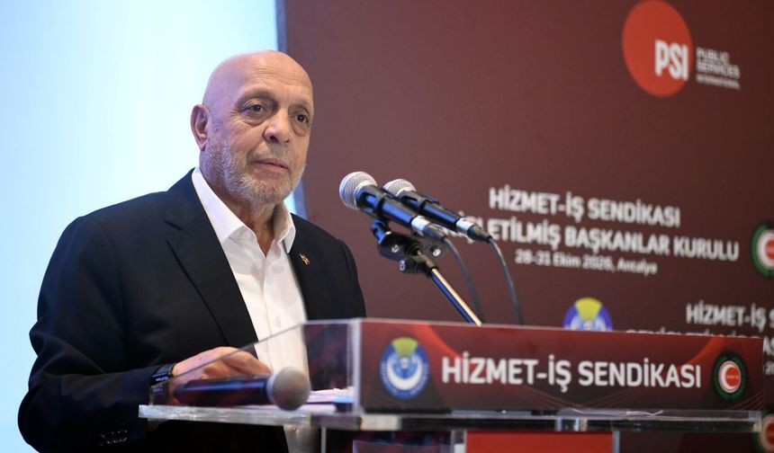 Hizmet-İş'in Antalya  zirvesinden işçiler için tarihi bildirge!