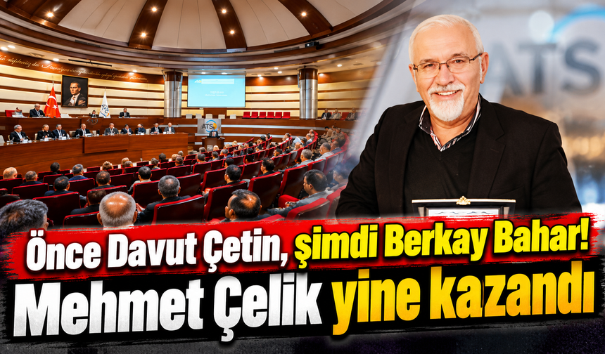 Önce Davut Çetin, şimdi Berkay Bahar! Mehmet Çelik yine kazandı