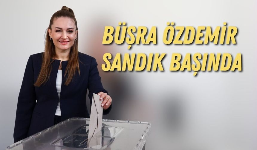 Antalya Barosu seçiminde Büşra Özdemir oyunu kullandı