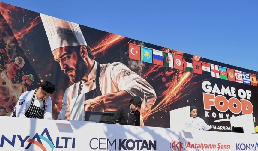 Dünya mutfağı Konyaaltı'nda buluştu